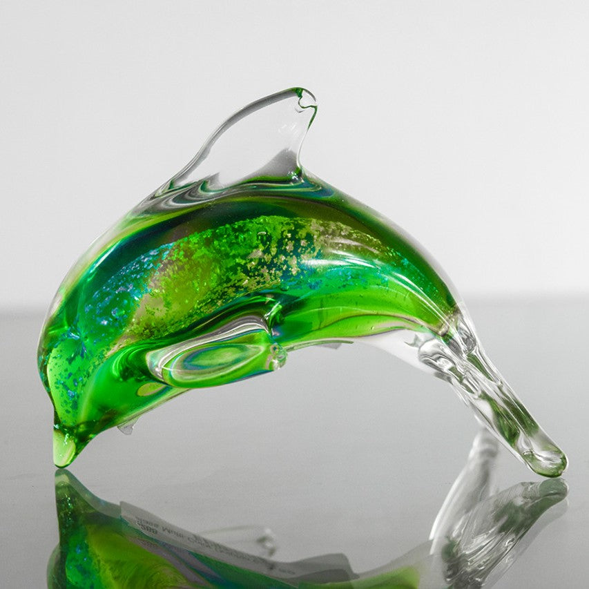 Glass Dolphin Multicolor