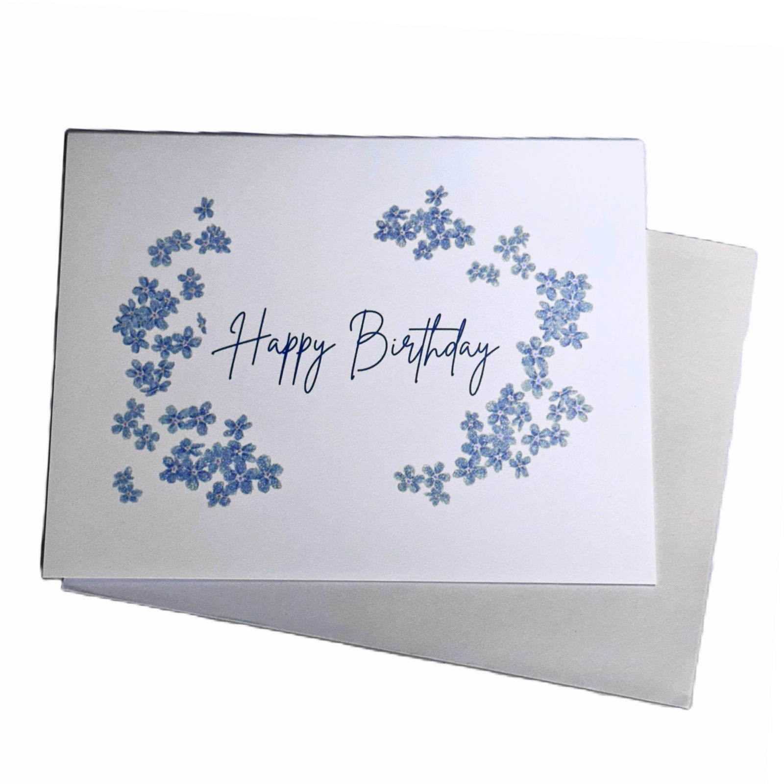 Forget Me Not Birthday Card
