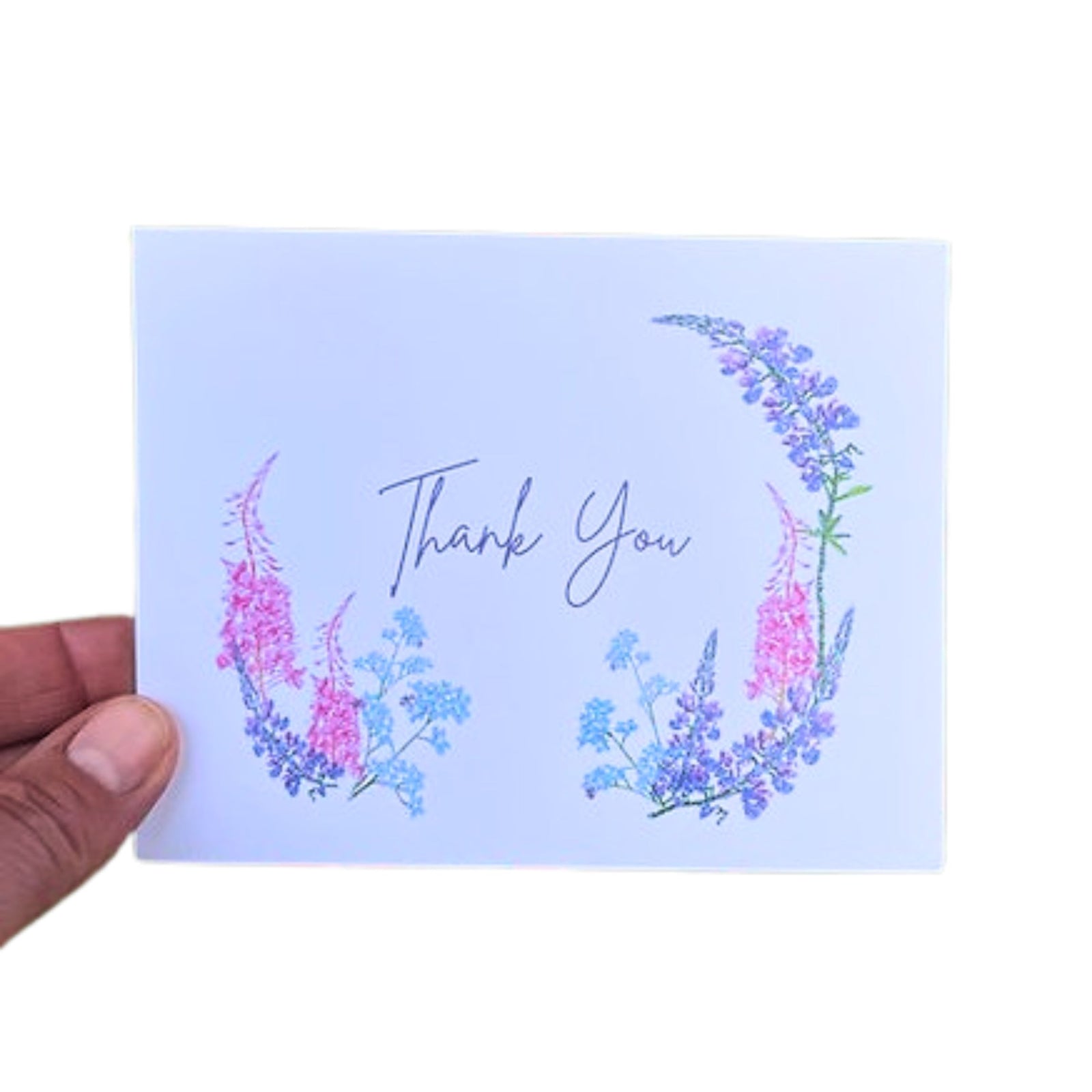 Floral Thank You Card