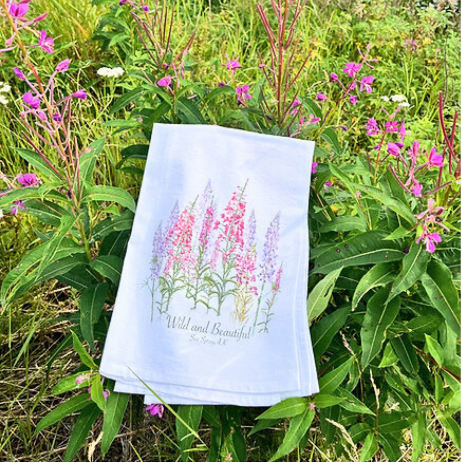 Wild and Beautiful Kitchen Towel