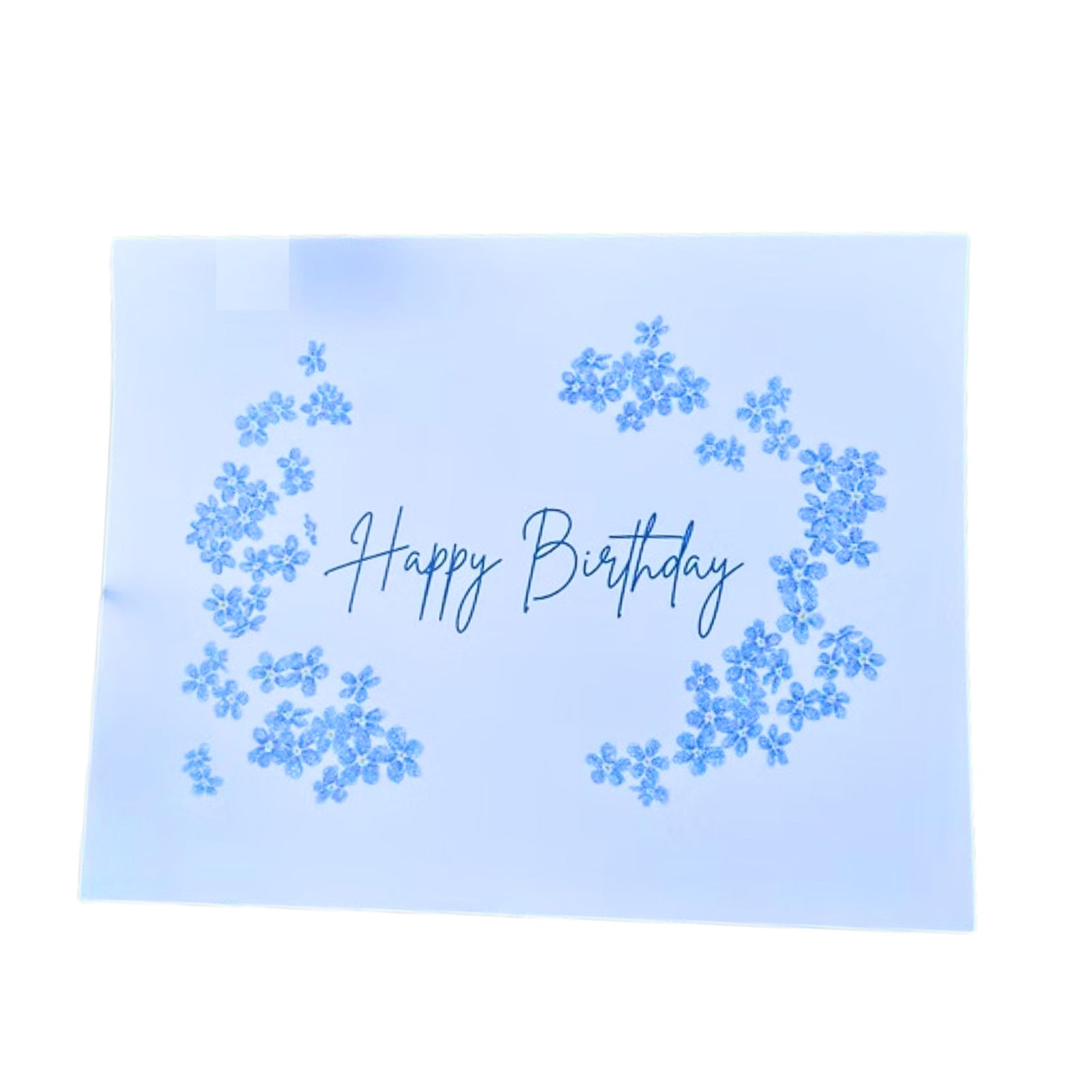 Forget Me Not Birthday Card