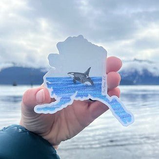 AK Orca Sticker