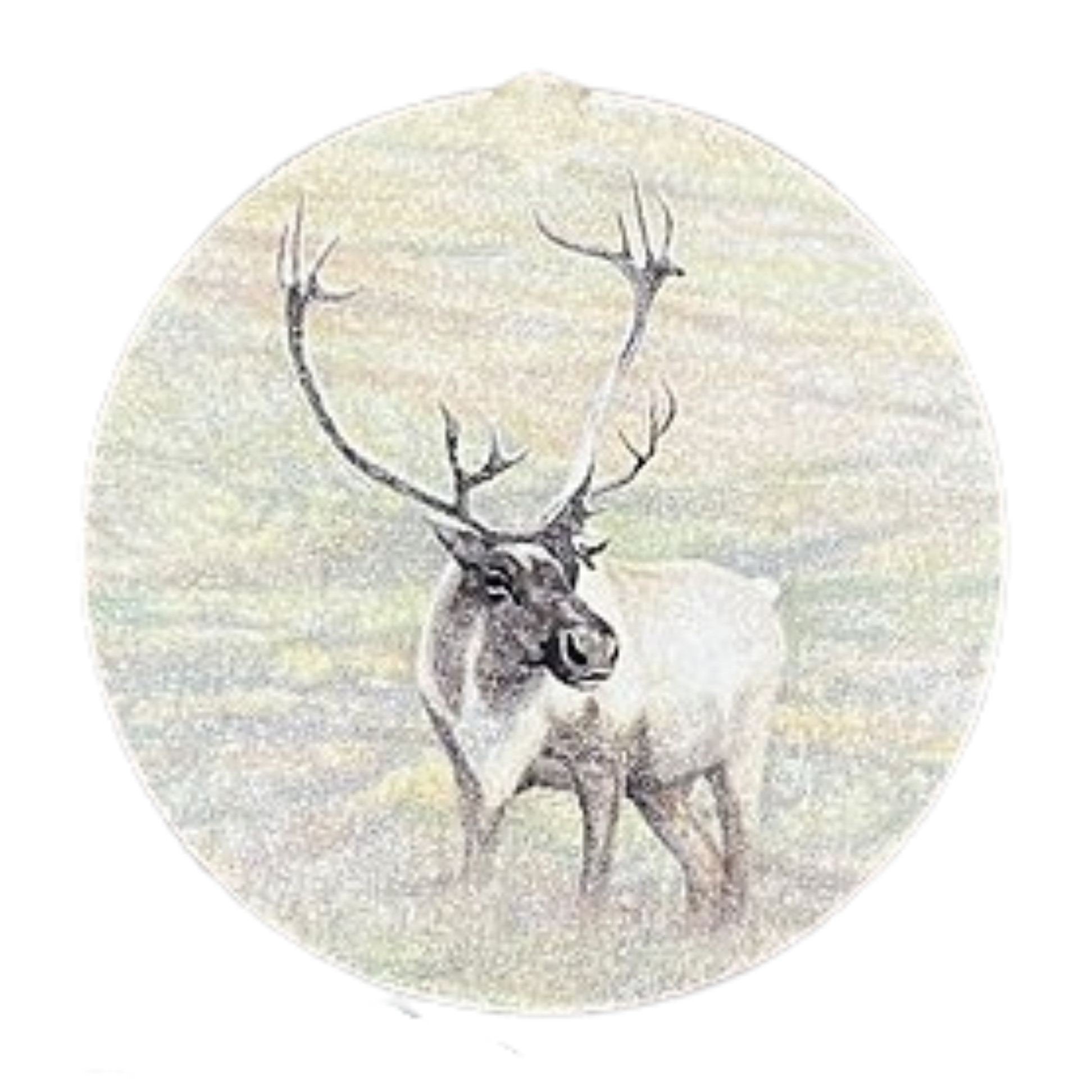 Autumn Caribou Sticker