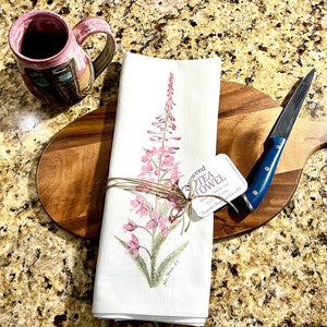 Fireweed Stem Kitchen Towel