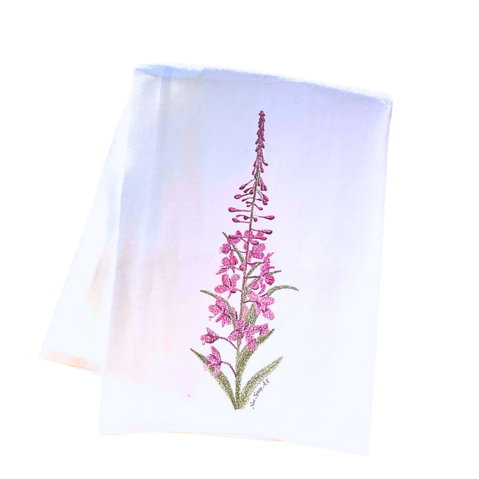 Fireweed Stem Kitchen Towel