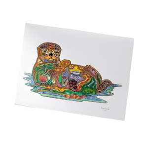 Sue Coccia Sea Otter Print