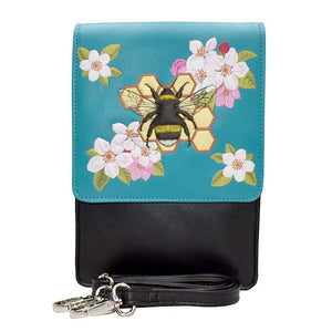 Bumble Bee Tattoo Crossbody Bag - Small