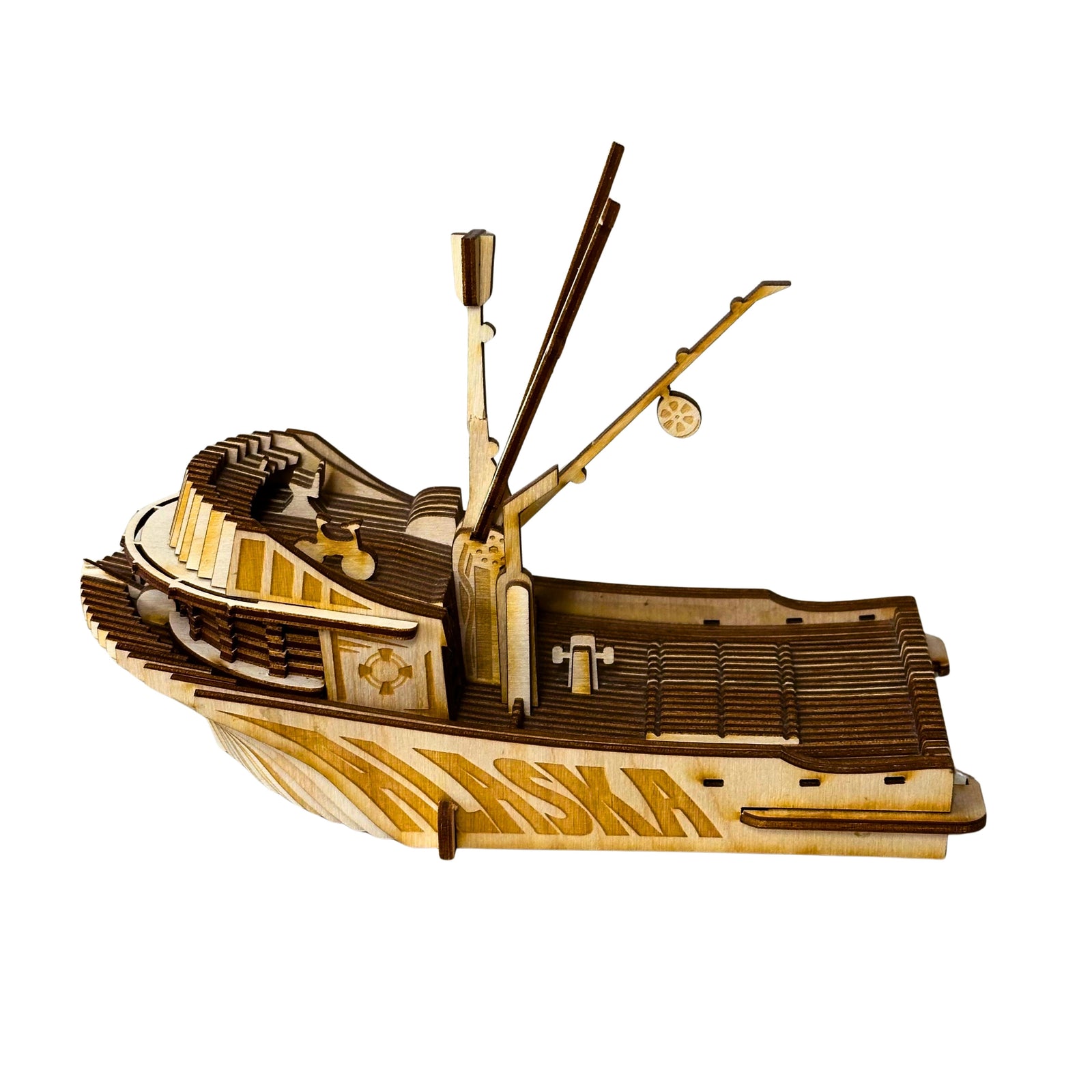 Seiner 49 Large Wood Puzzle Kit Assembled