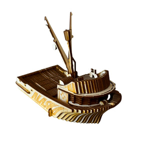 Seiner 49 Large Wood Puzzle Kit Assembled