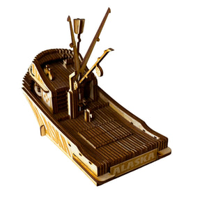 Seiner 49 Large Wood Puzzle Kit Assembled