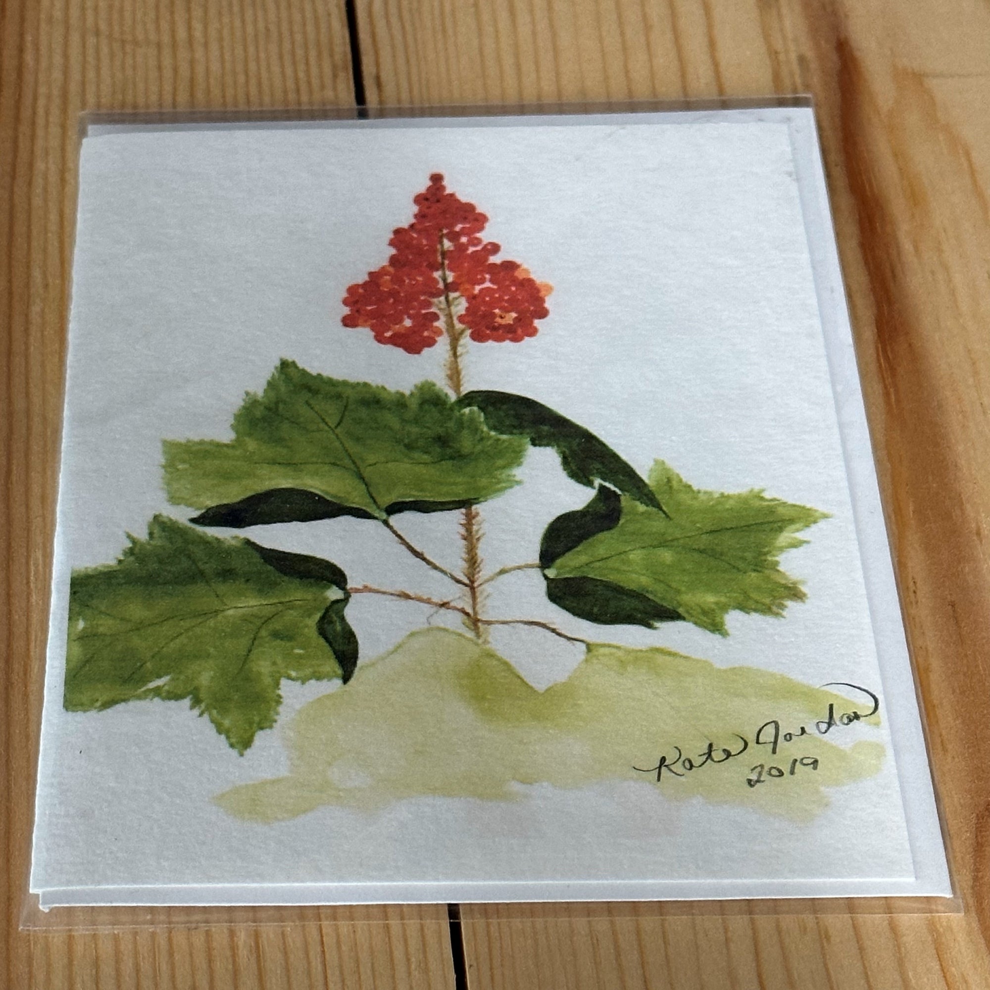 Kate Jordan Notecard