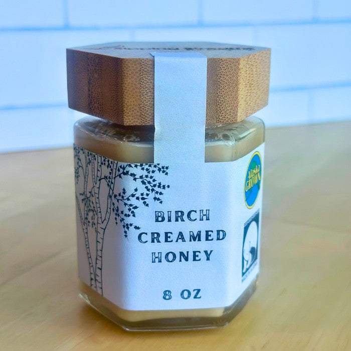 Birch Creamed Honey 8oz