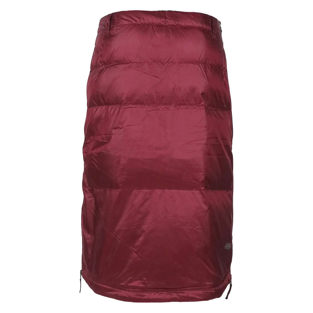 Mary Mid Down Skirt - Ruby Red