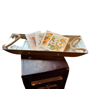 Small Metal Boat Tray