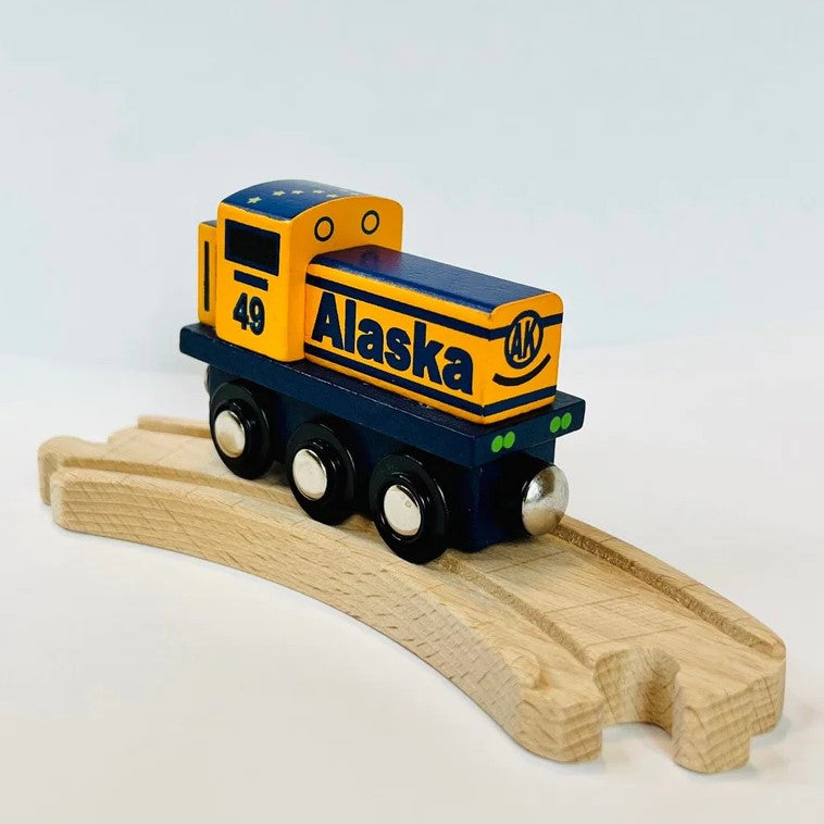 Denali the Alaskan Wooden Train Engine