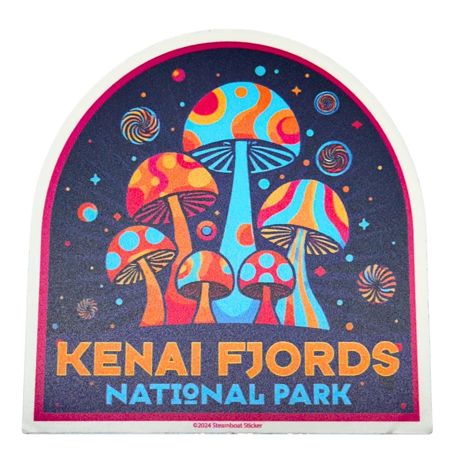 Mushroom Galaxy Sticker