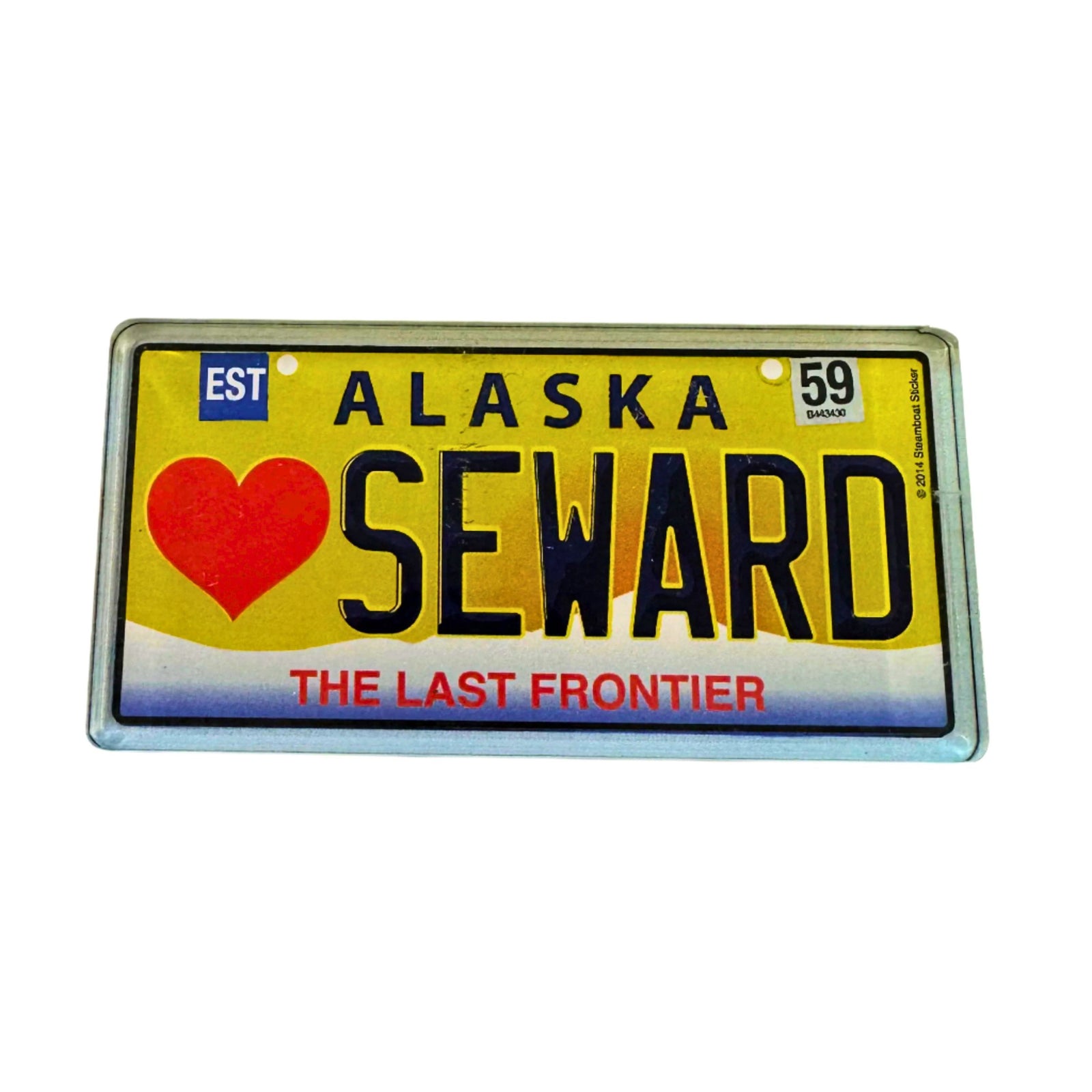 AK Plate Retro Magnet