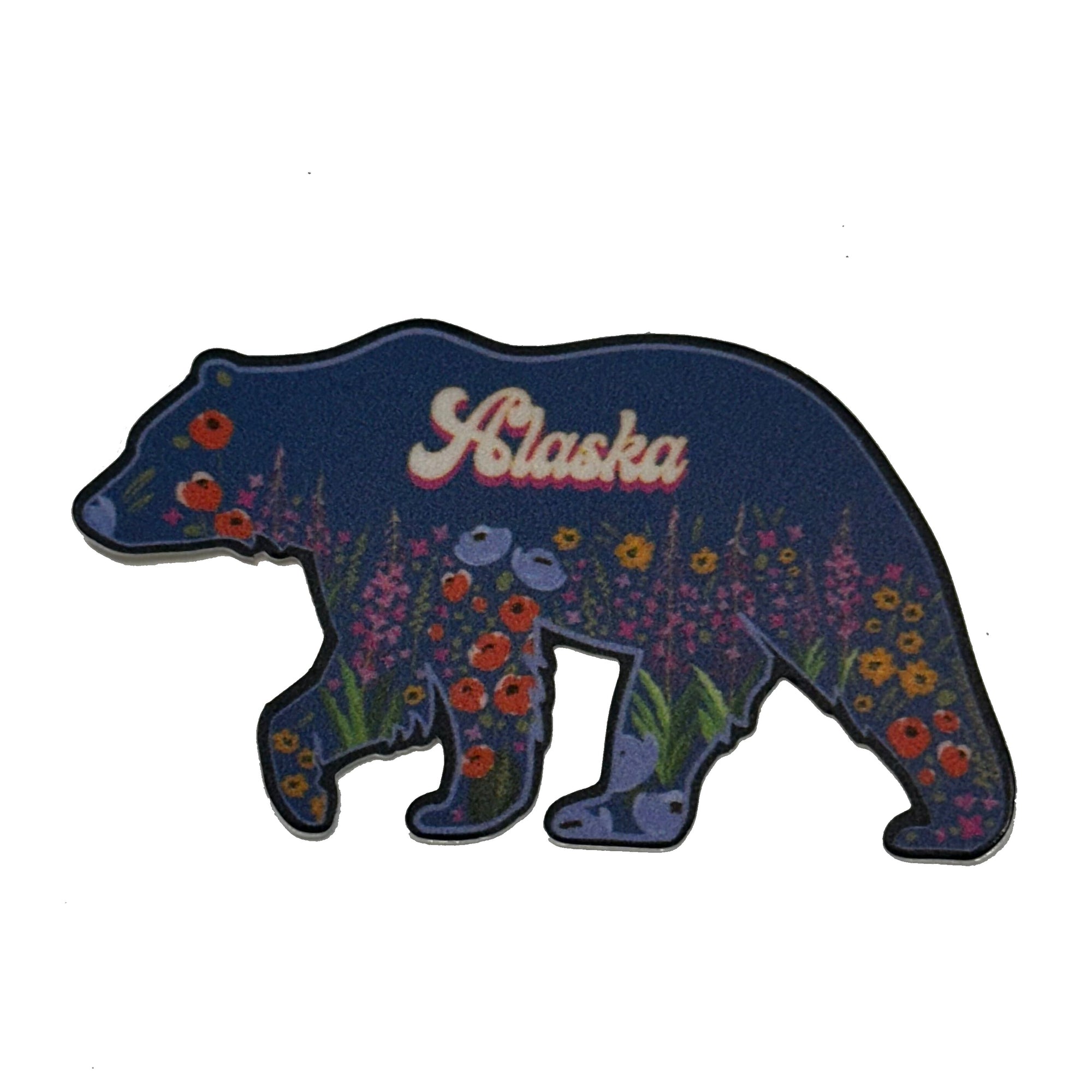 Fireweed Bear Mini Sticker