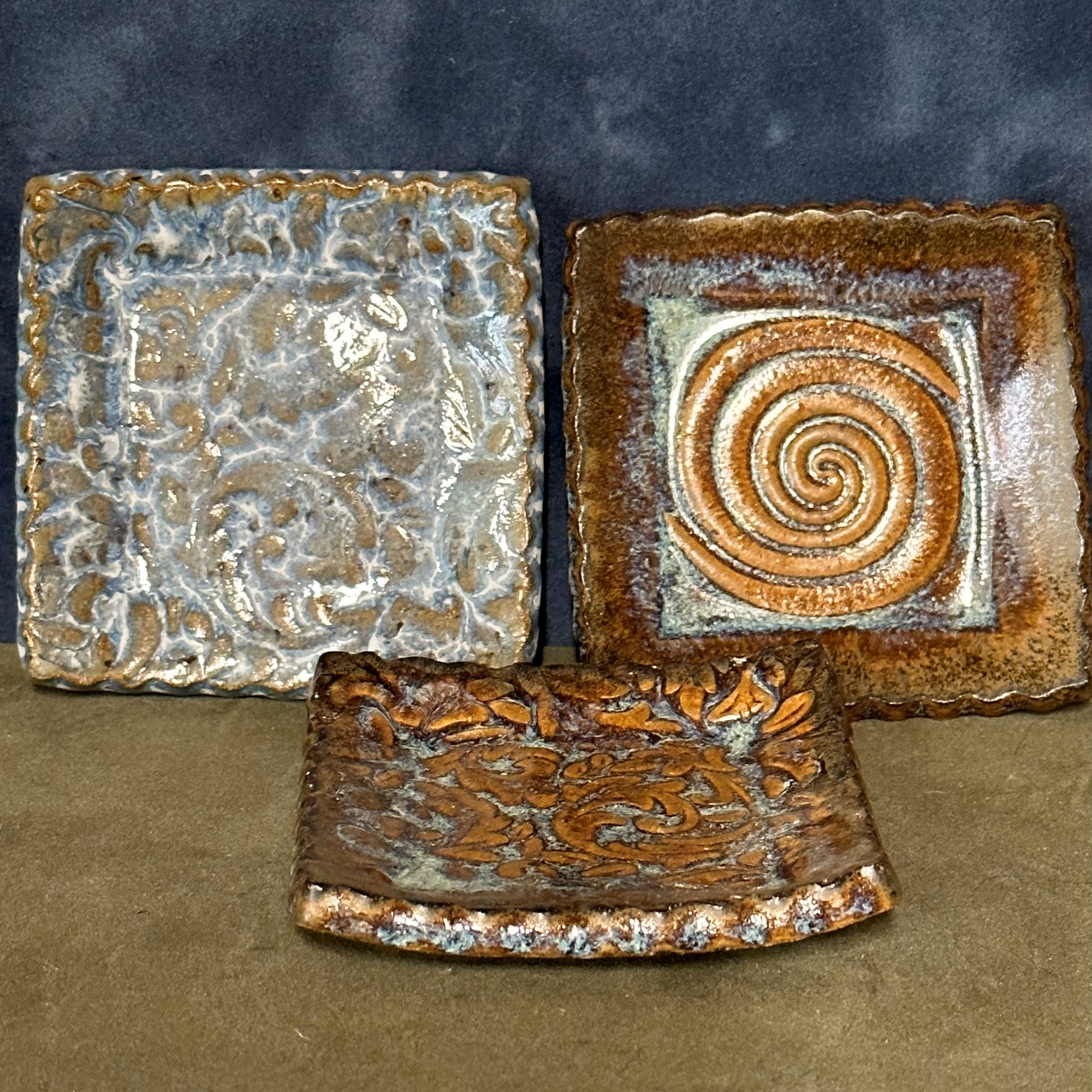 Ring Tray Assorted Glaze Colors