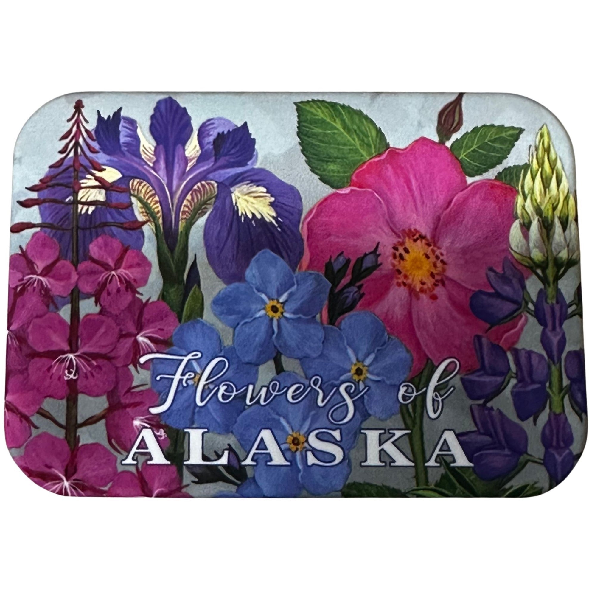 Flowers of Alaska Magnet