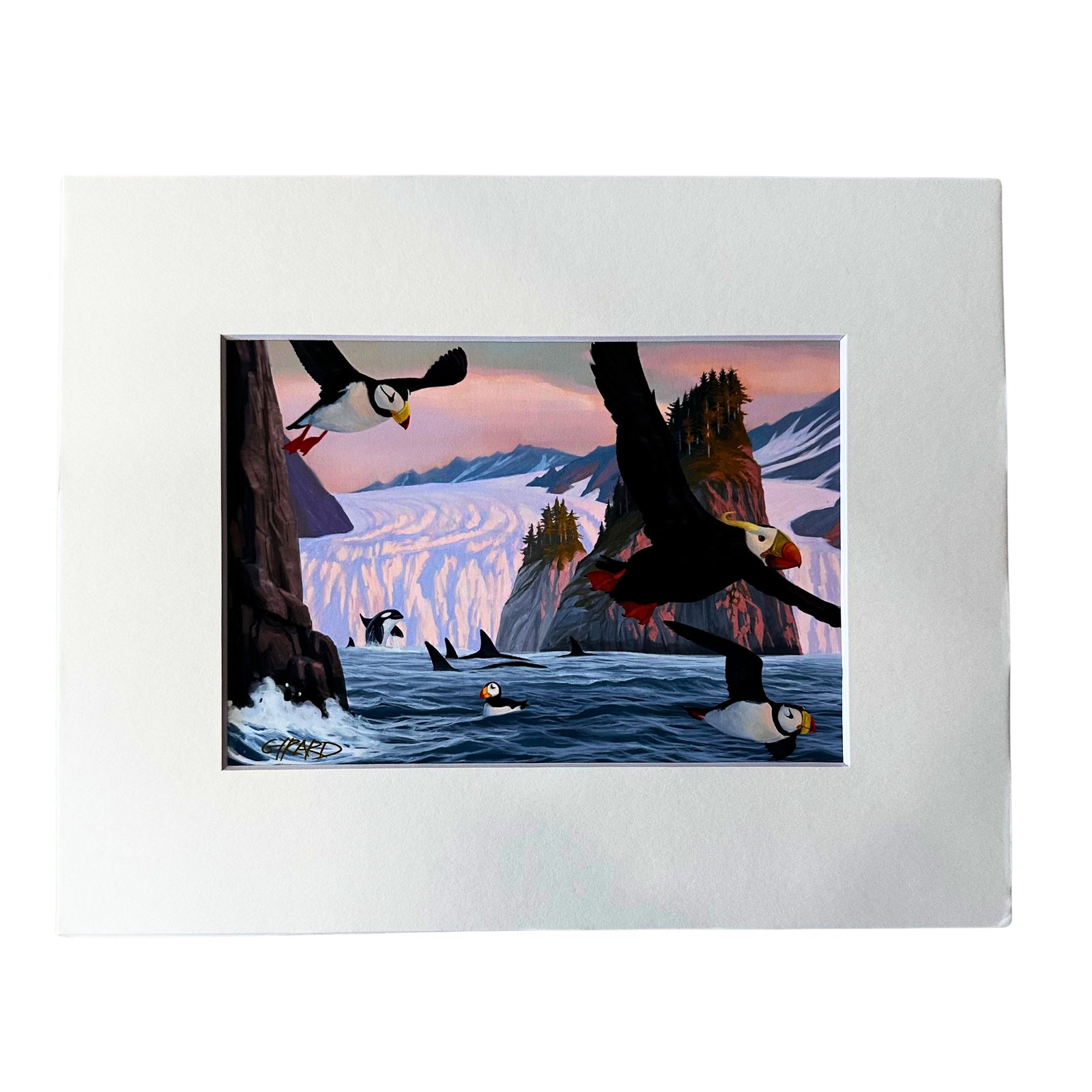 Puffin Pizzazz - Giclee Print by artist Francois Girard