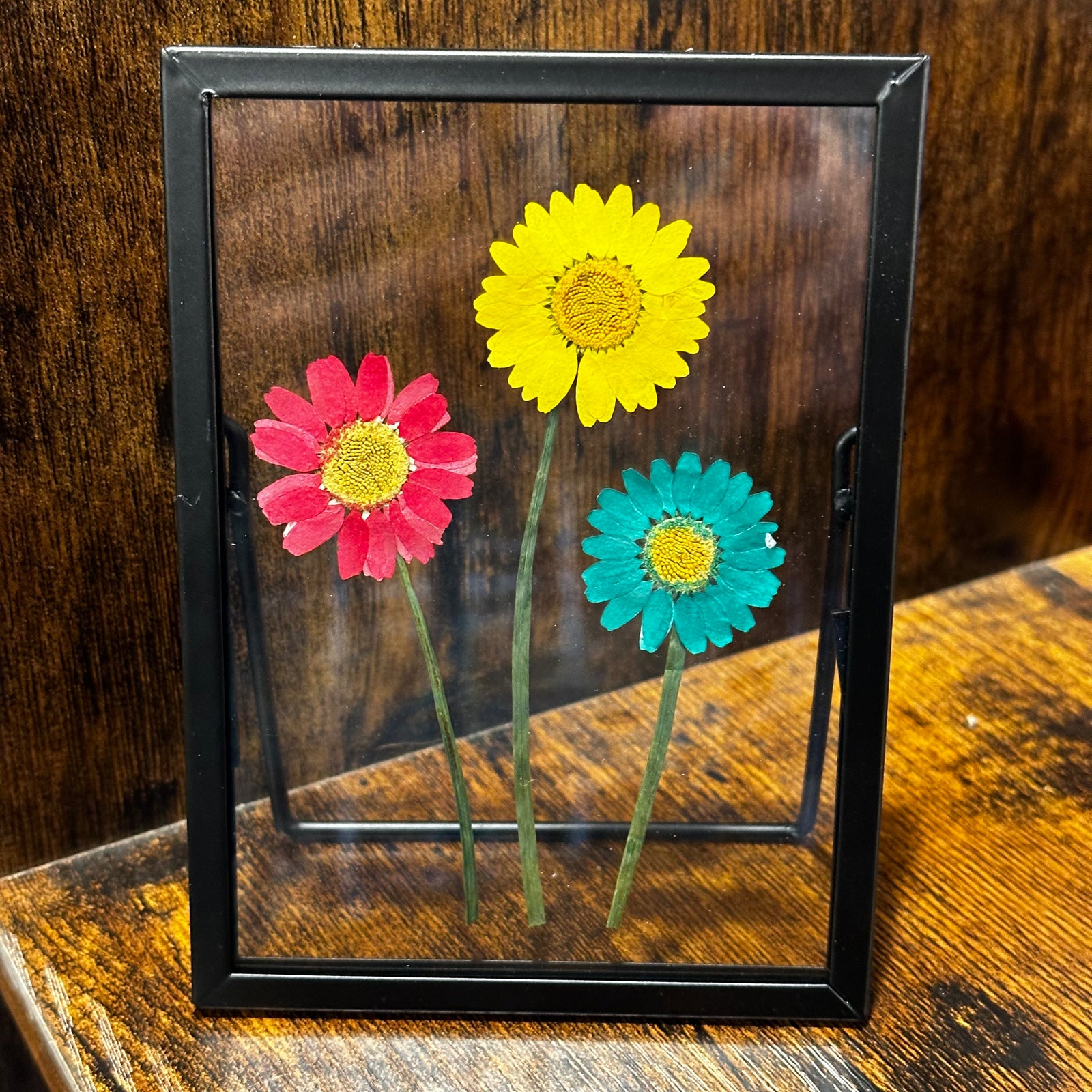 Floral Framed Suncatcher