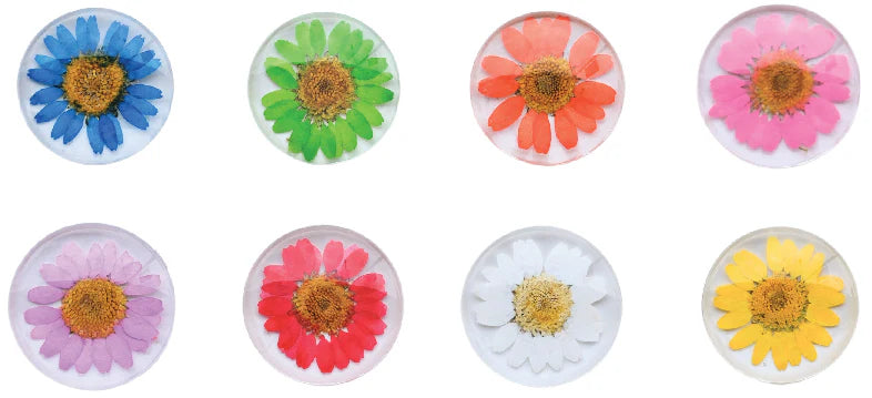 Pressed Flower Keychain - Glass