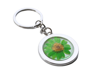 Pressed Flower Keychain - Glass