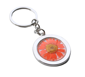 Pressed Flower Keychain - Glass
