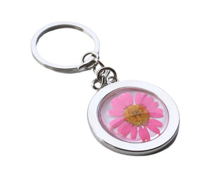 Pressed Flower Keychain - Glass