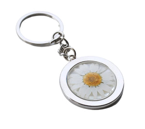 Pressed Flower Keychain - Glass
