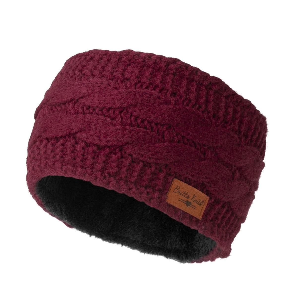 Britt's Knits Plush Lined Headwarmer