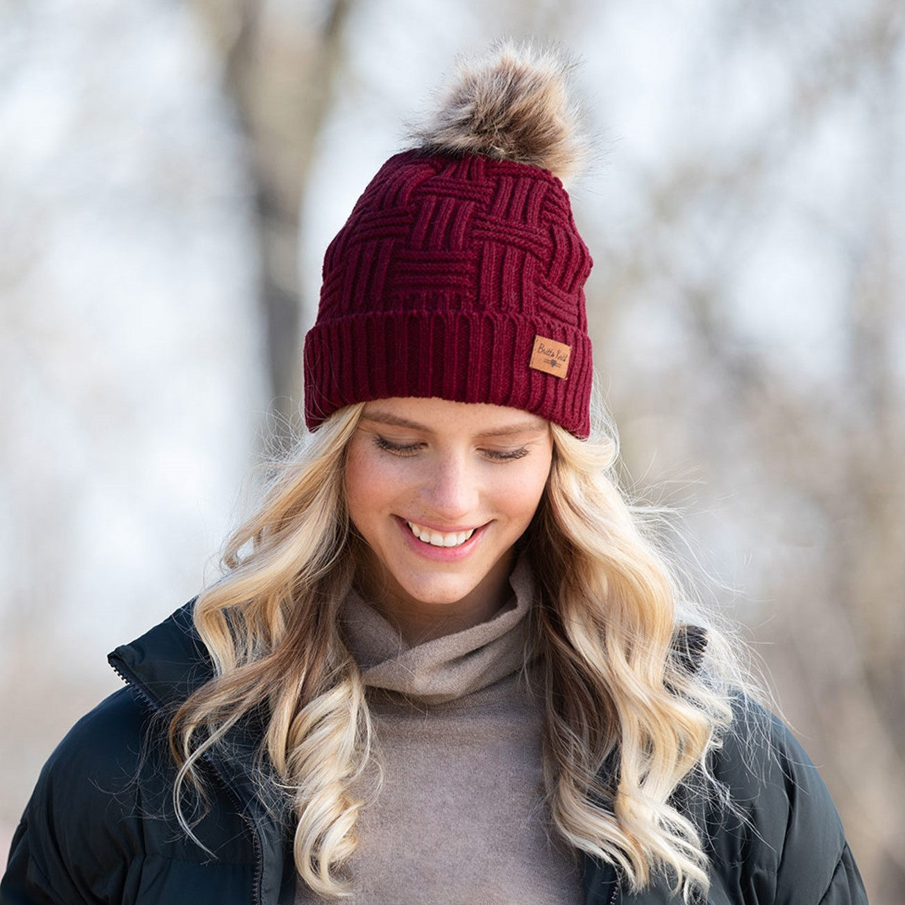 Britt's Knits Originals Pom Hat