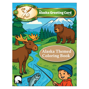 Alaska Themed Coloring Book
