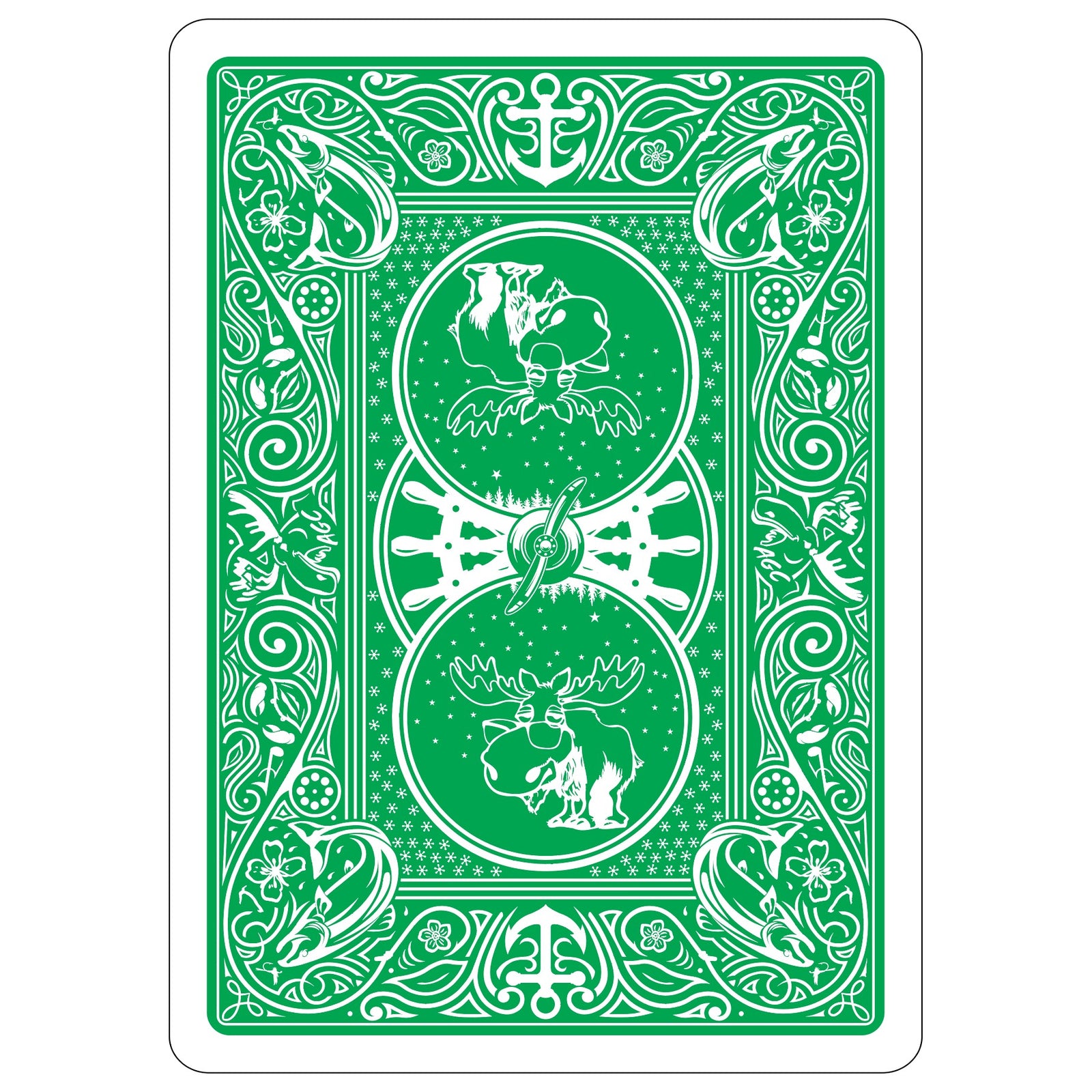 Old Moose Cards