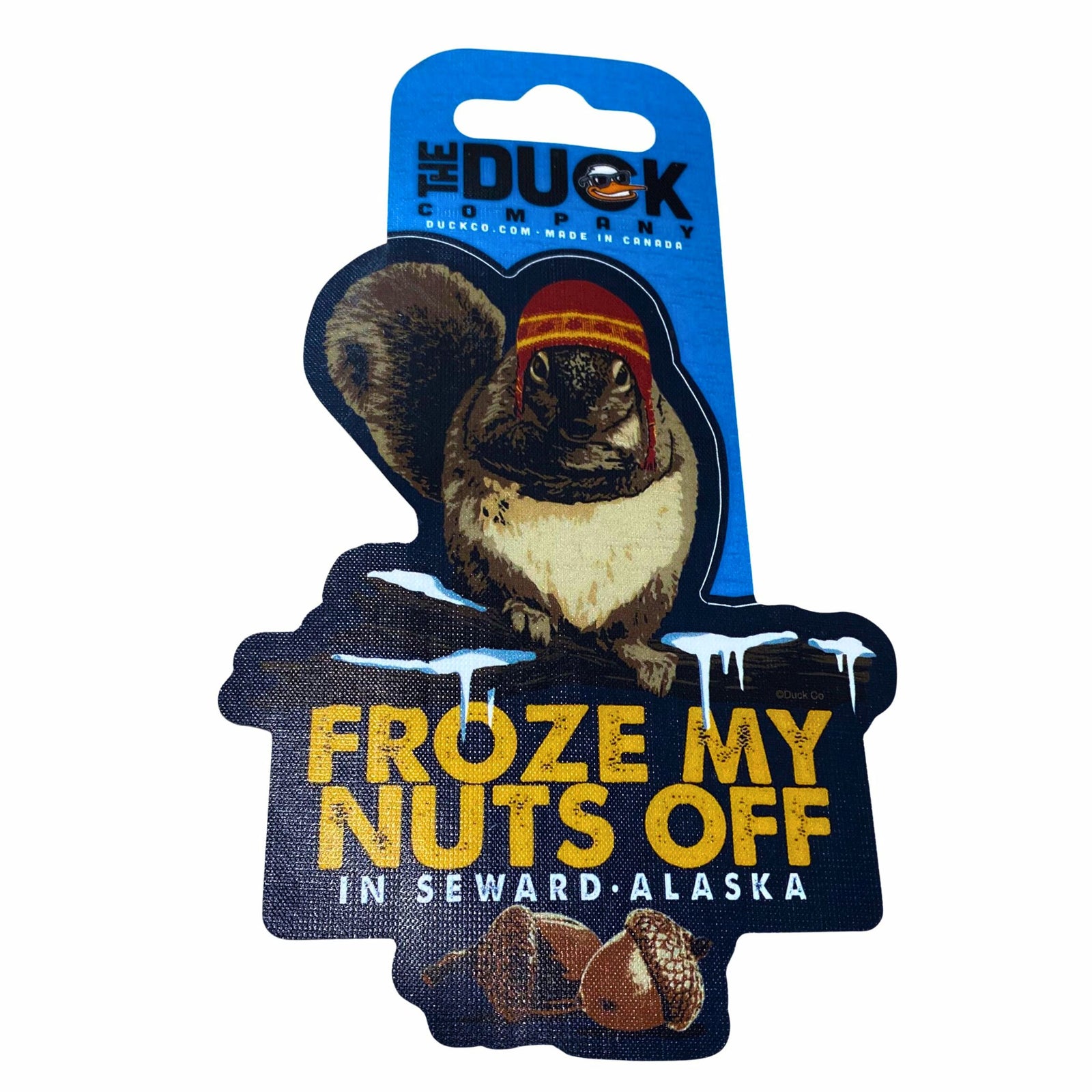 Frozen Nuts Sticker