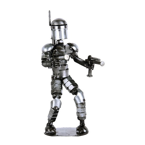 Bounty Hunter Metal Figurine