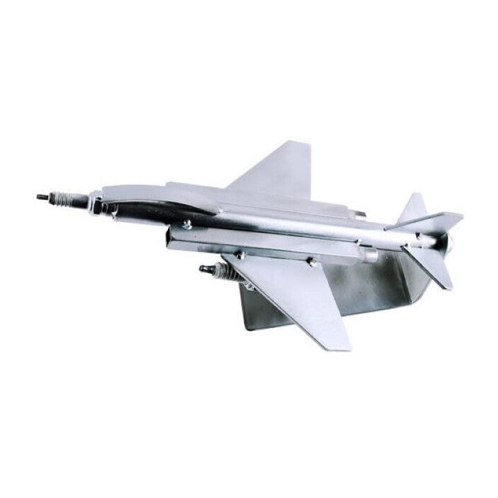 Flying Jet Metal Figurine