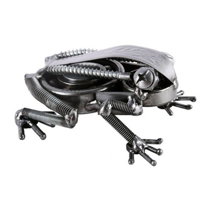 Frog Metal Figurine