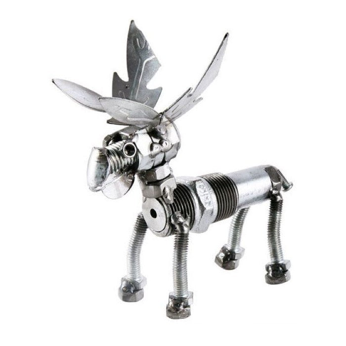 Moose Metal Figurine