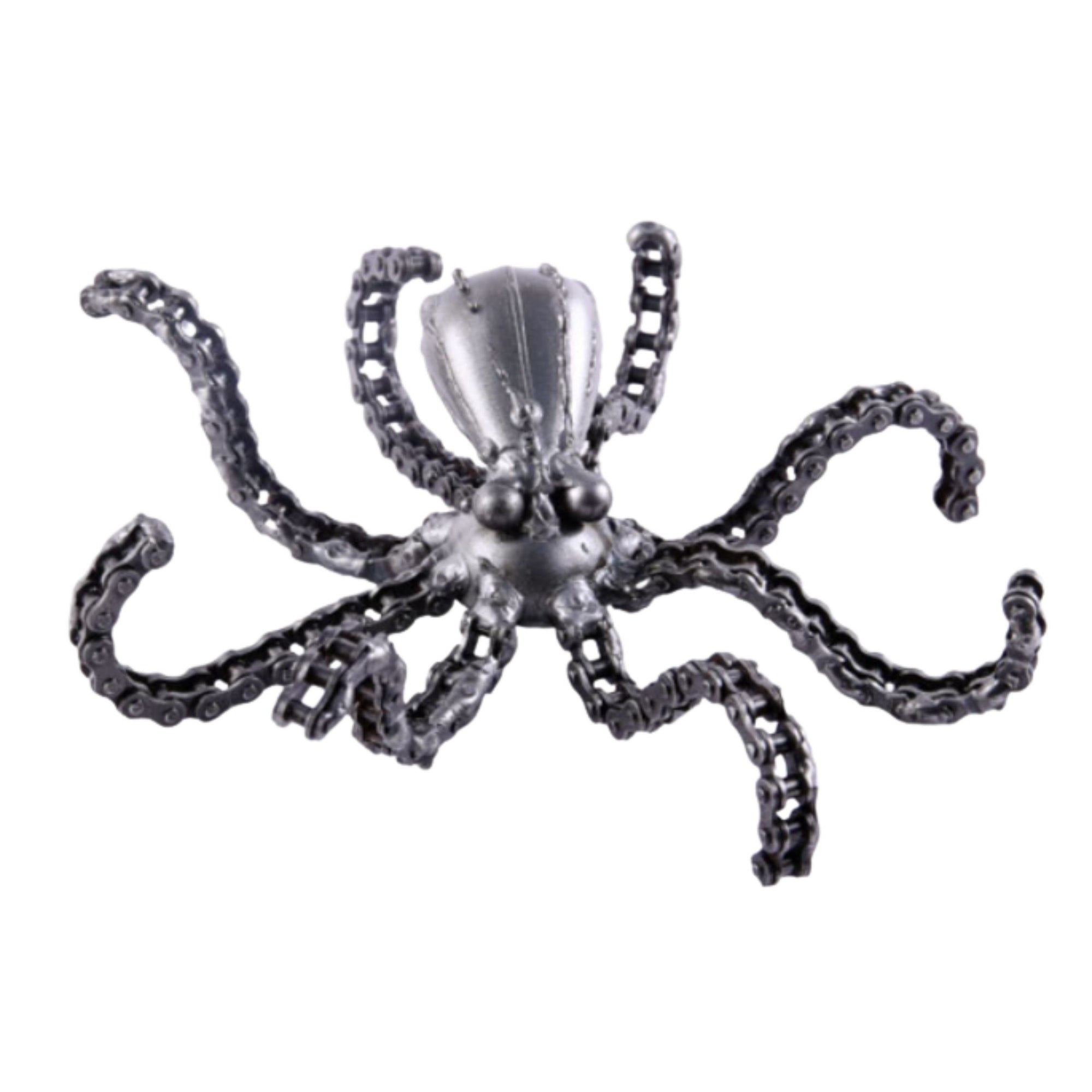 Octopus Metal Figurine