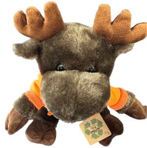 Moose With Hoodie Plush