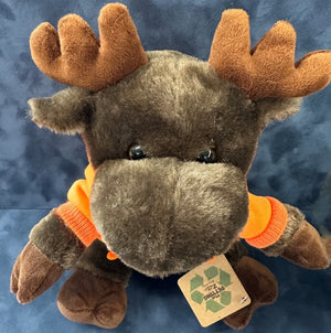 Moose With Hoodie Plush