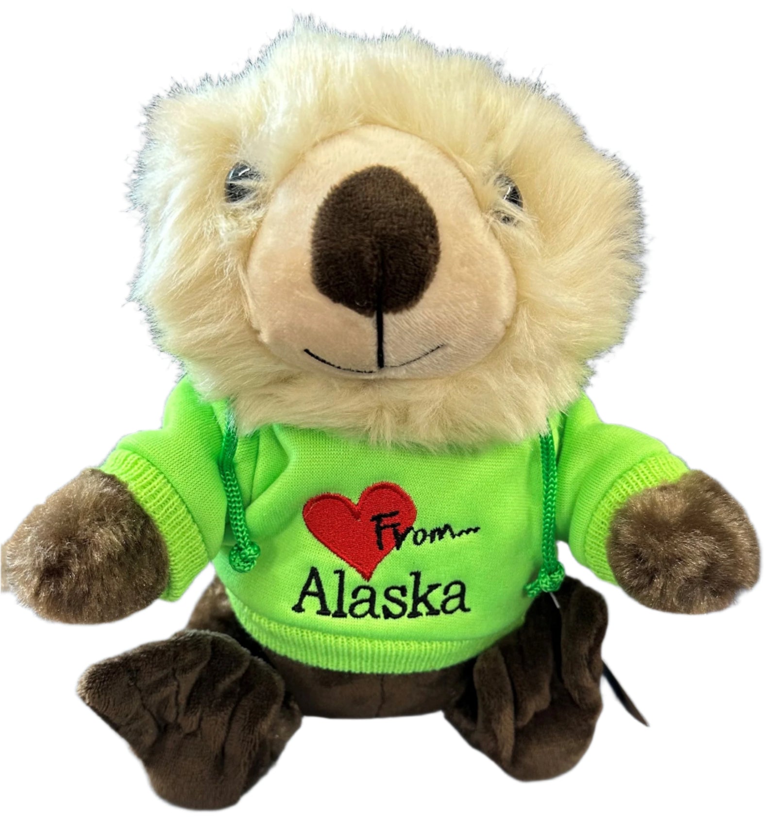 Sea Otter With Hoodie Plush