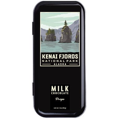 Kenai Fjords National Park Milk Chocolate Drops