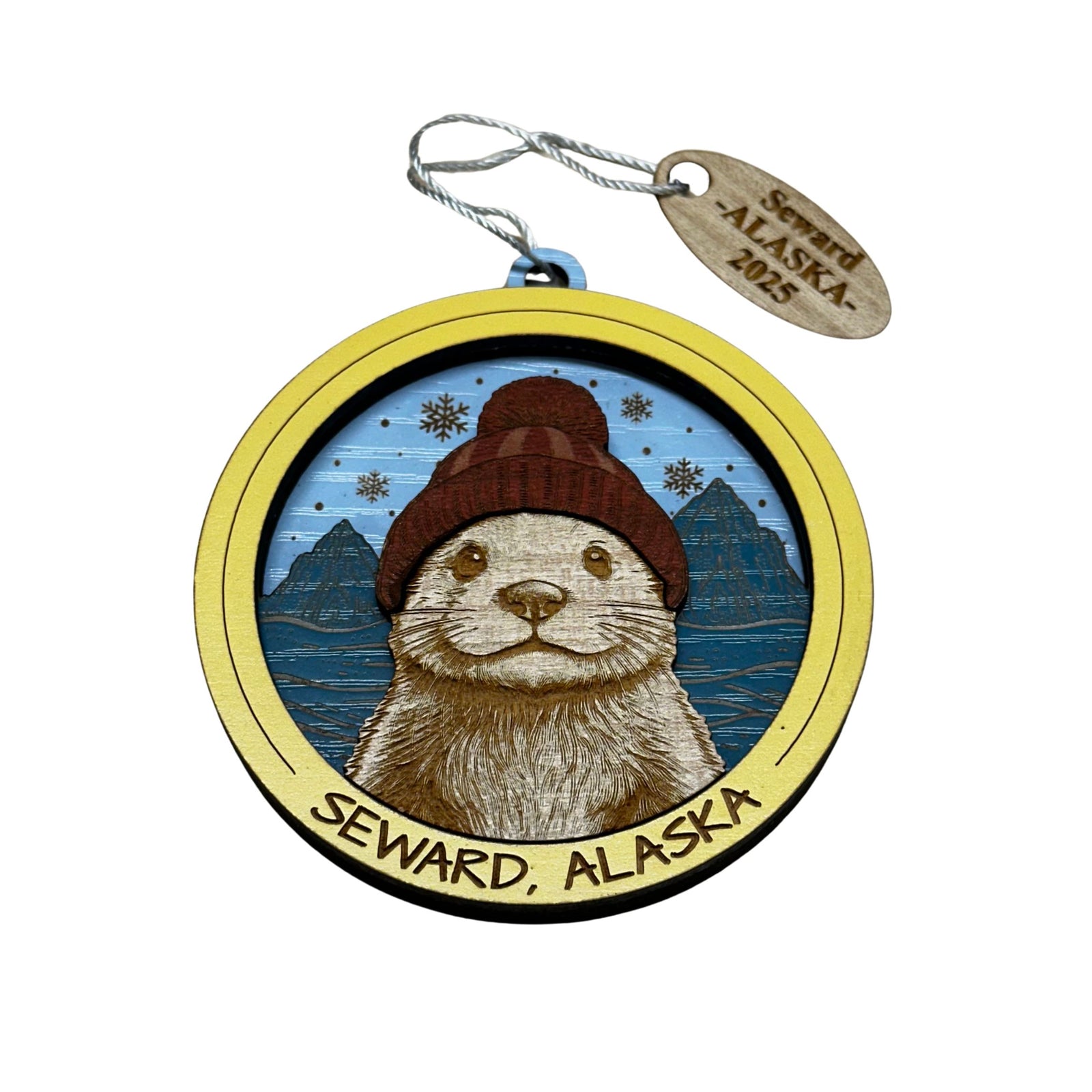 Otter Hat Ornament