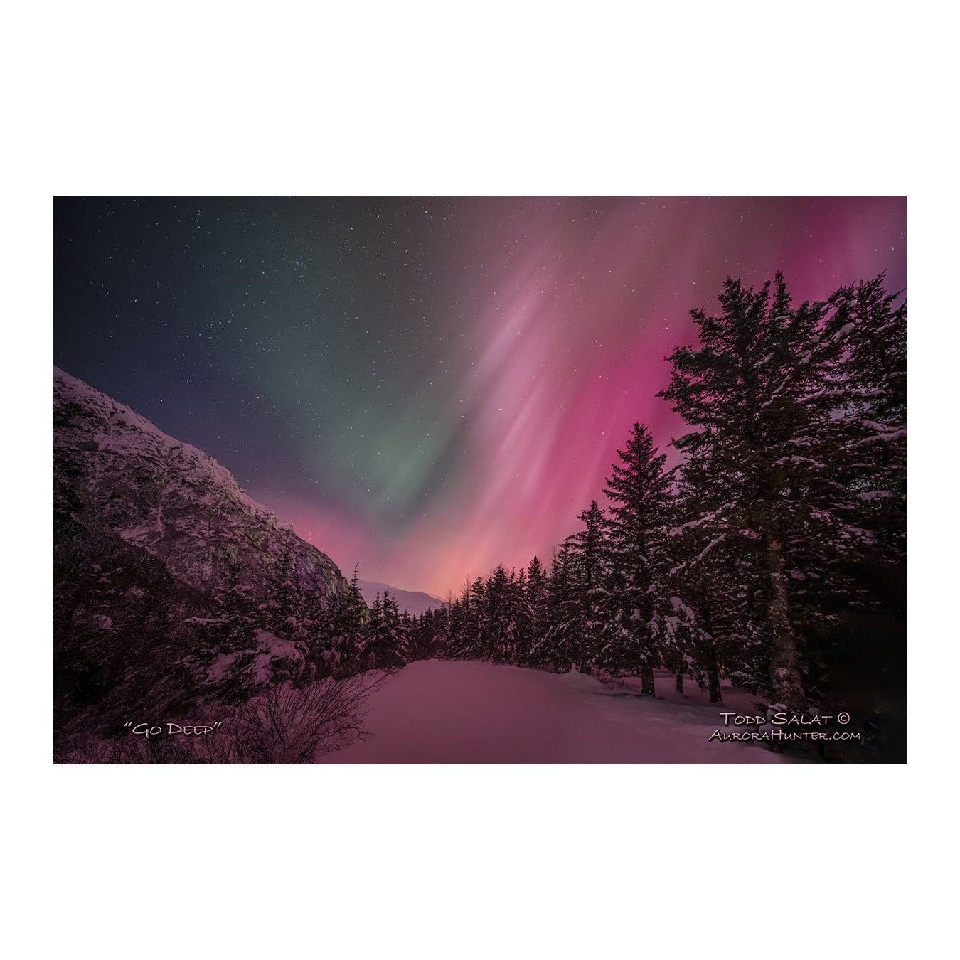 Go Deep - Metal Print