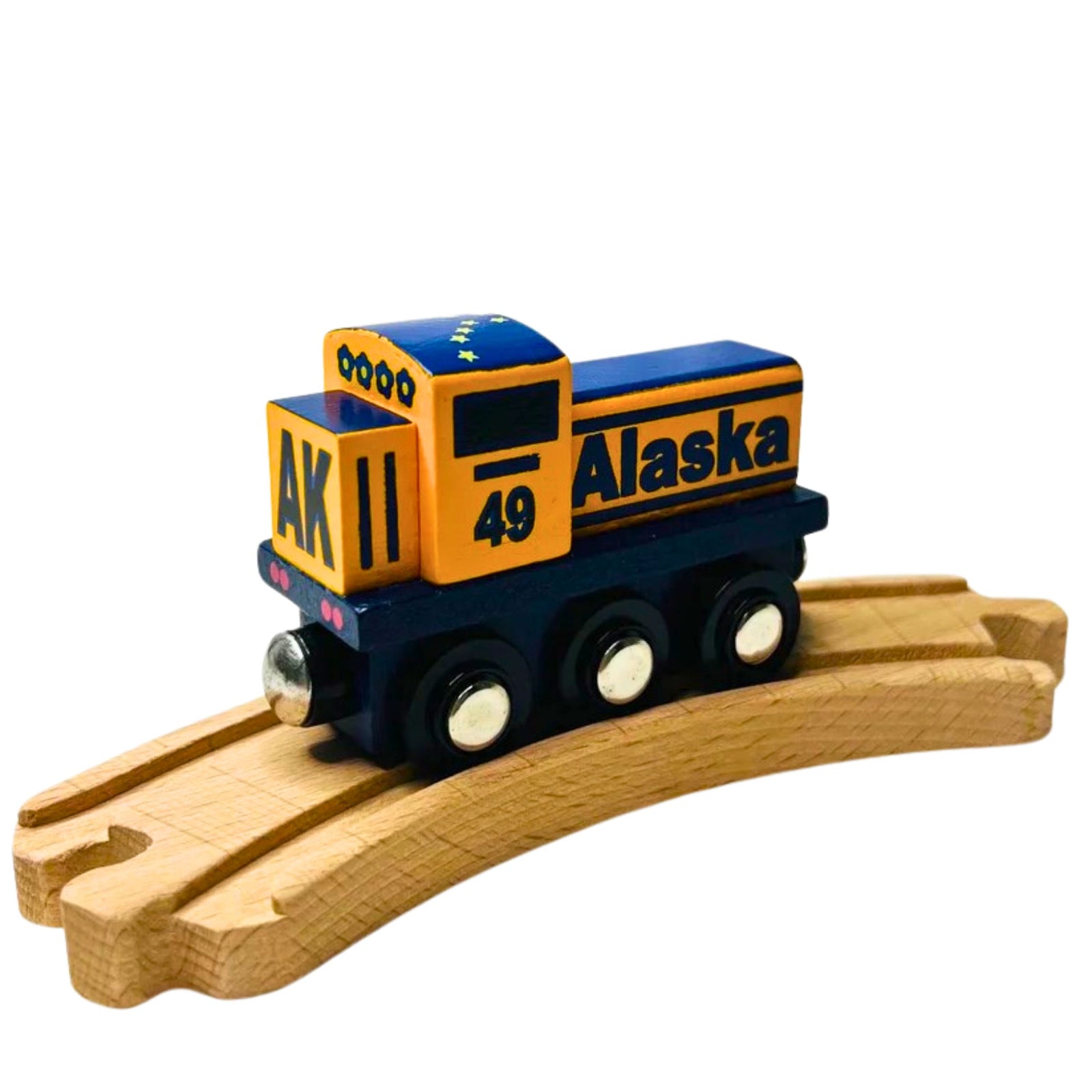 Denali the Alaskan Wooden Train Engine