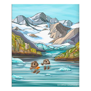 Otterly Peaceful - Notecard