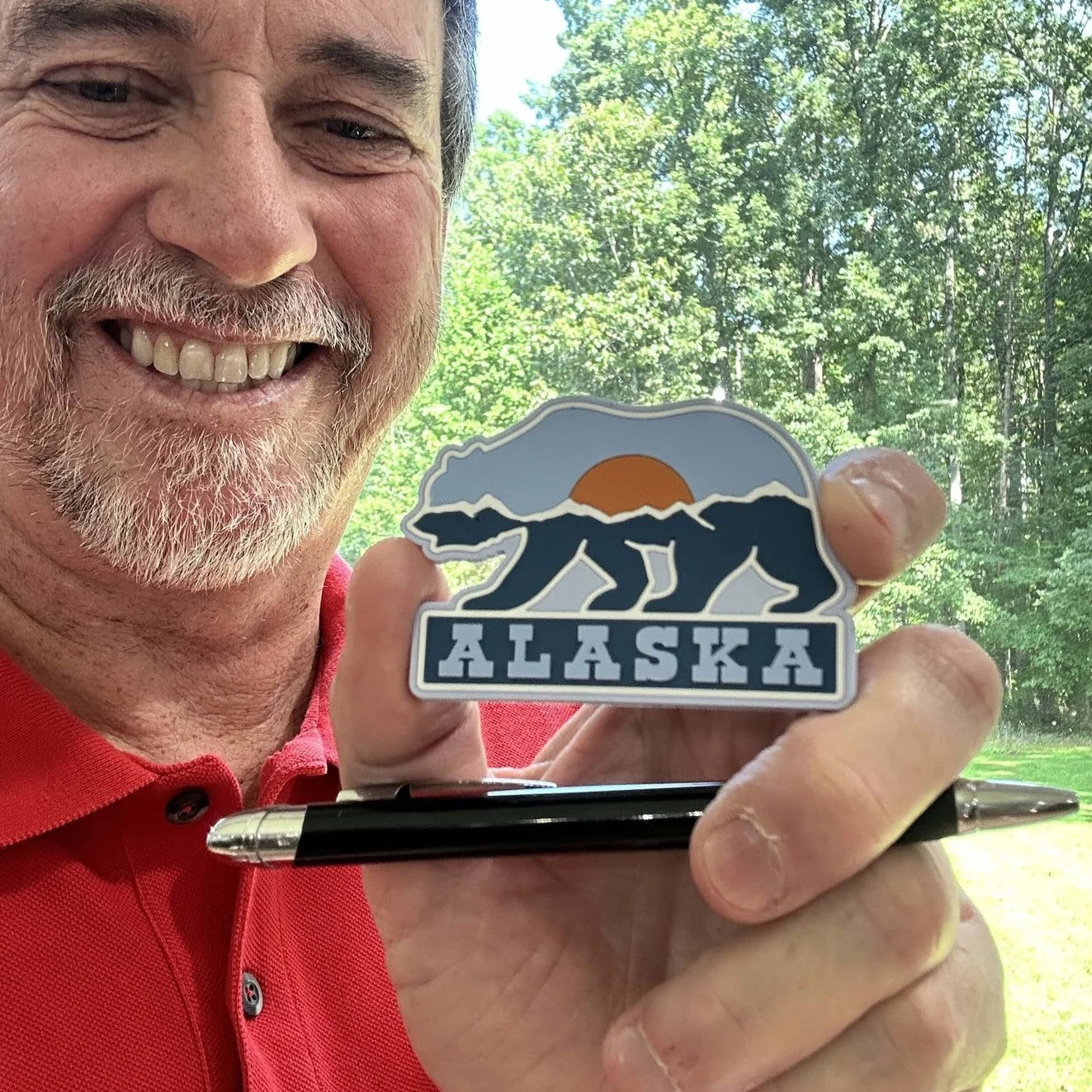 Alaska Grizzly Bear Magnet
